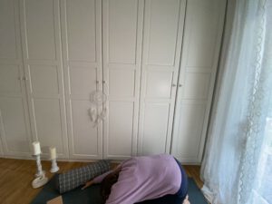 yin yoga Haltung