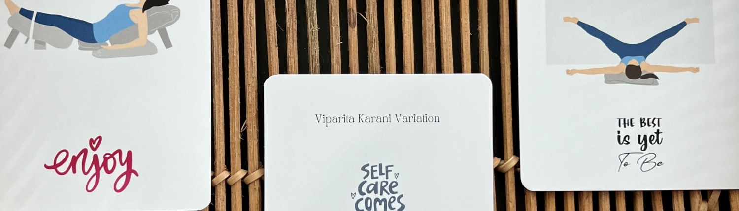 Yin-yoga-variationen Kartenset