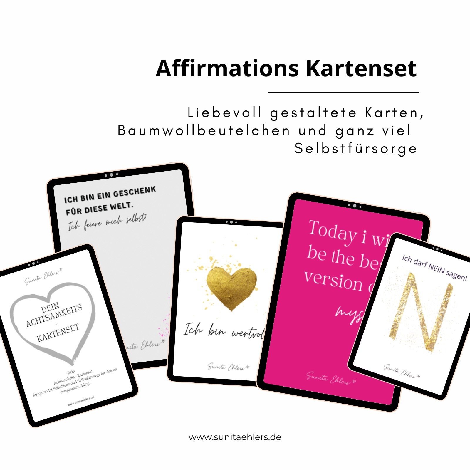 kartenset Affirmationen selbstliebe